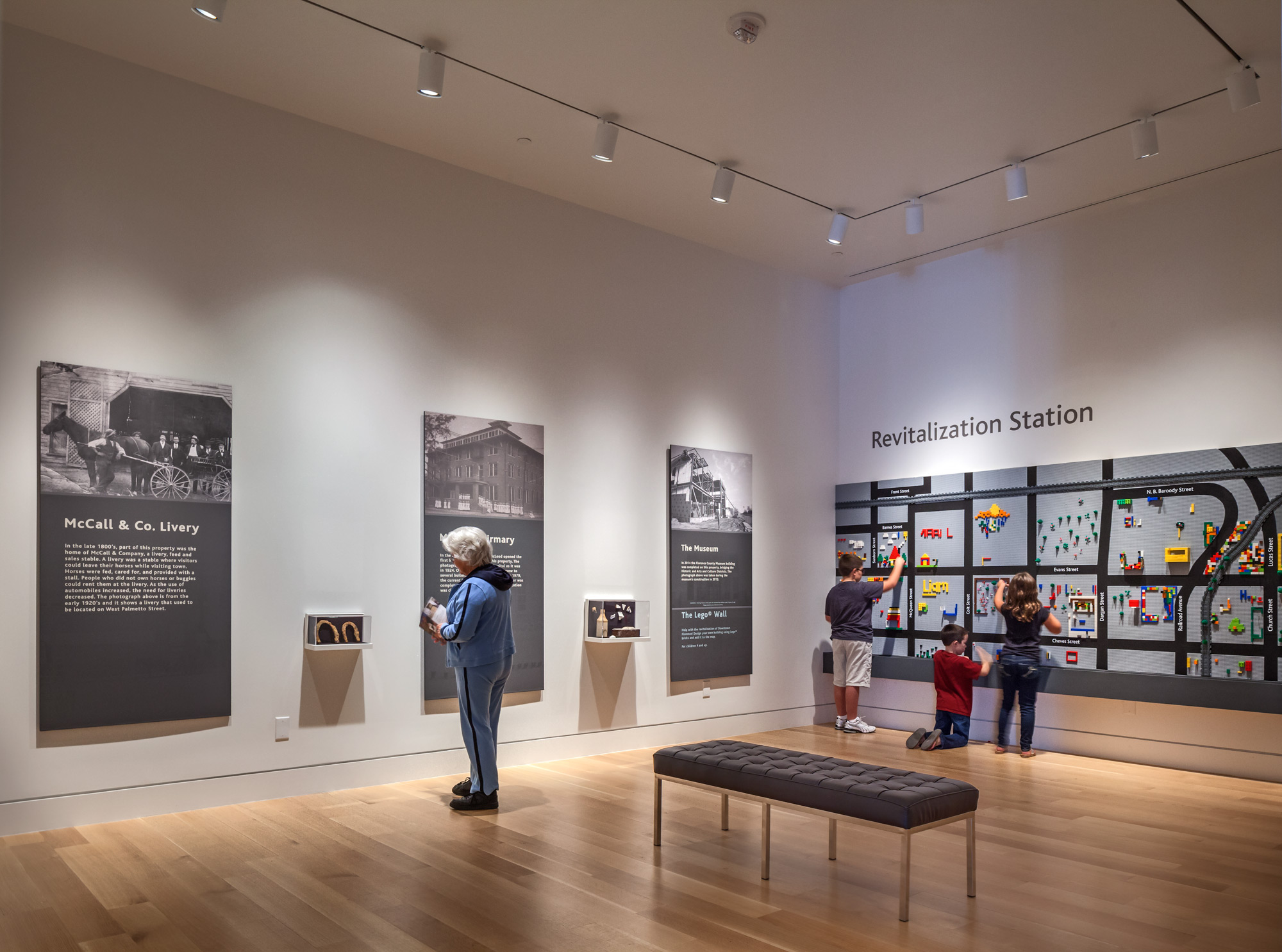 FlorenceCountyMuseumChildrensGalleryLegoWall The Florence