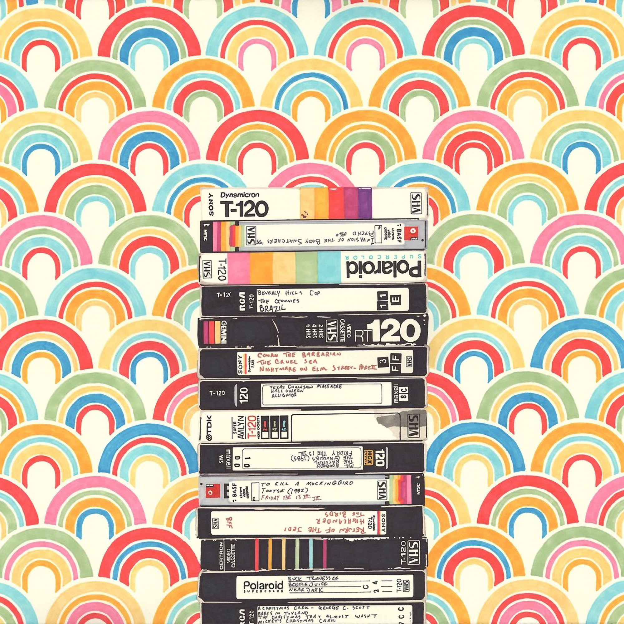 VHS & Rainbows by Hollis Brown Thornton