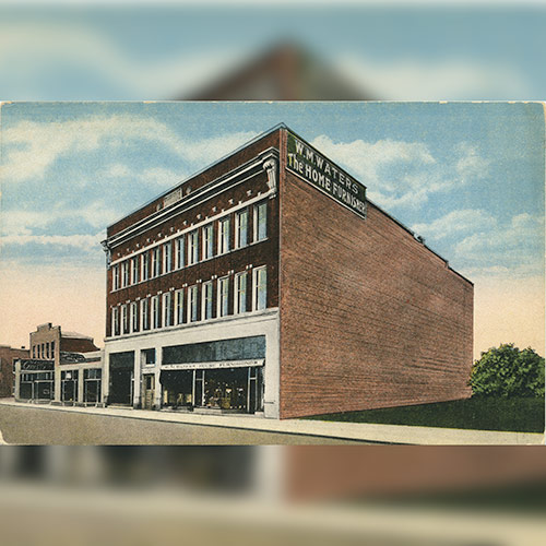 Waters Building Post Card