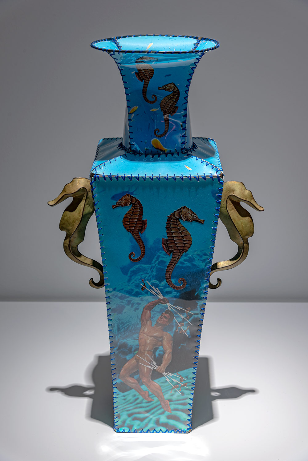 Traditional Chinese Medicine Series: Seahorse Vase by Anne Lemanski