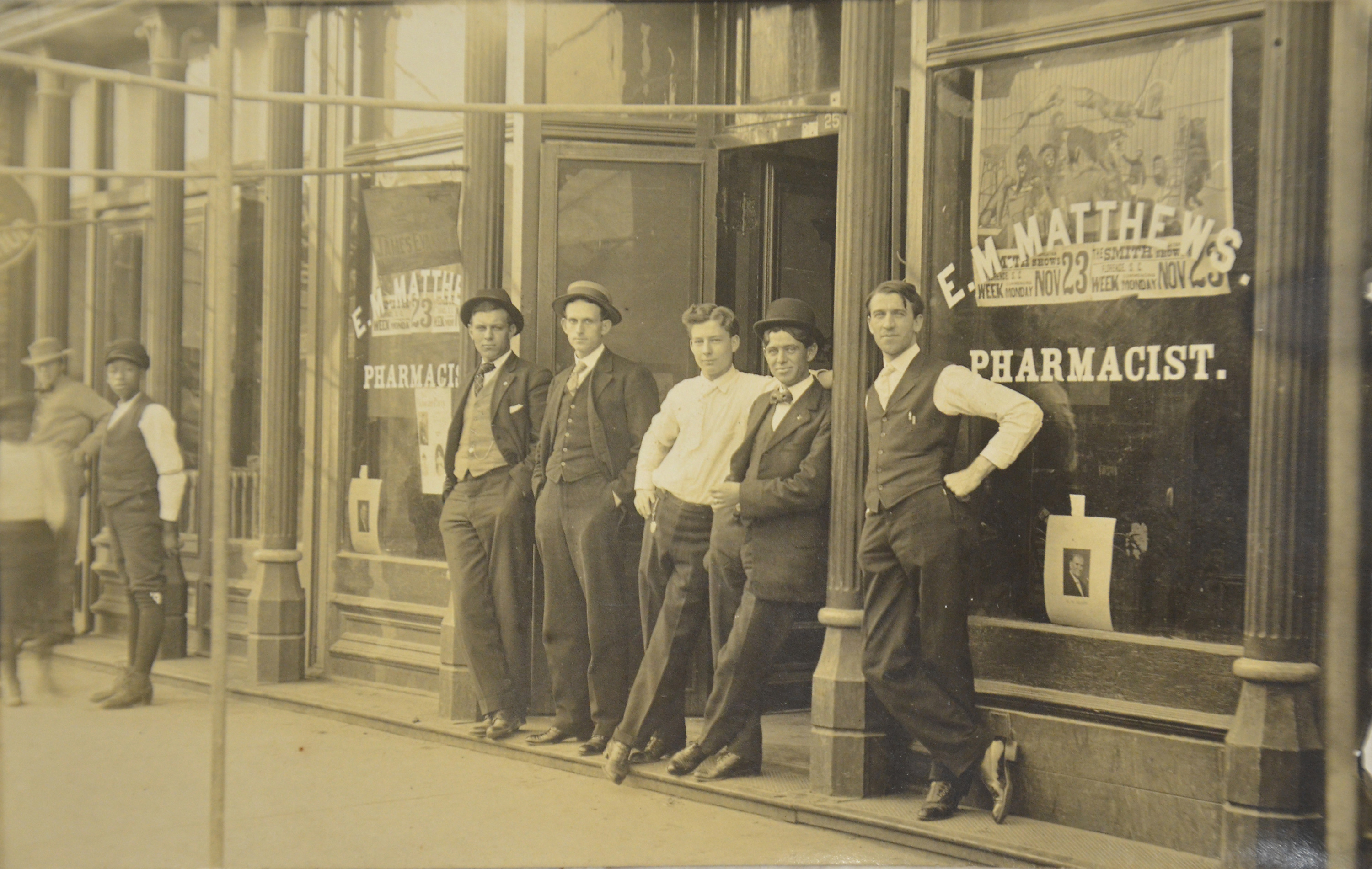 E.M. Matthews Pharmacy on East Evans Street