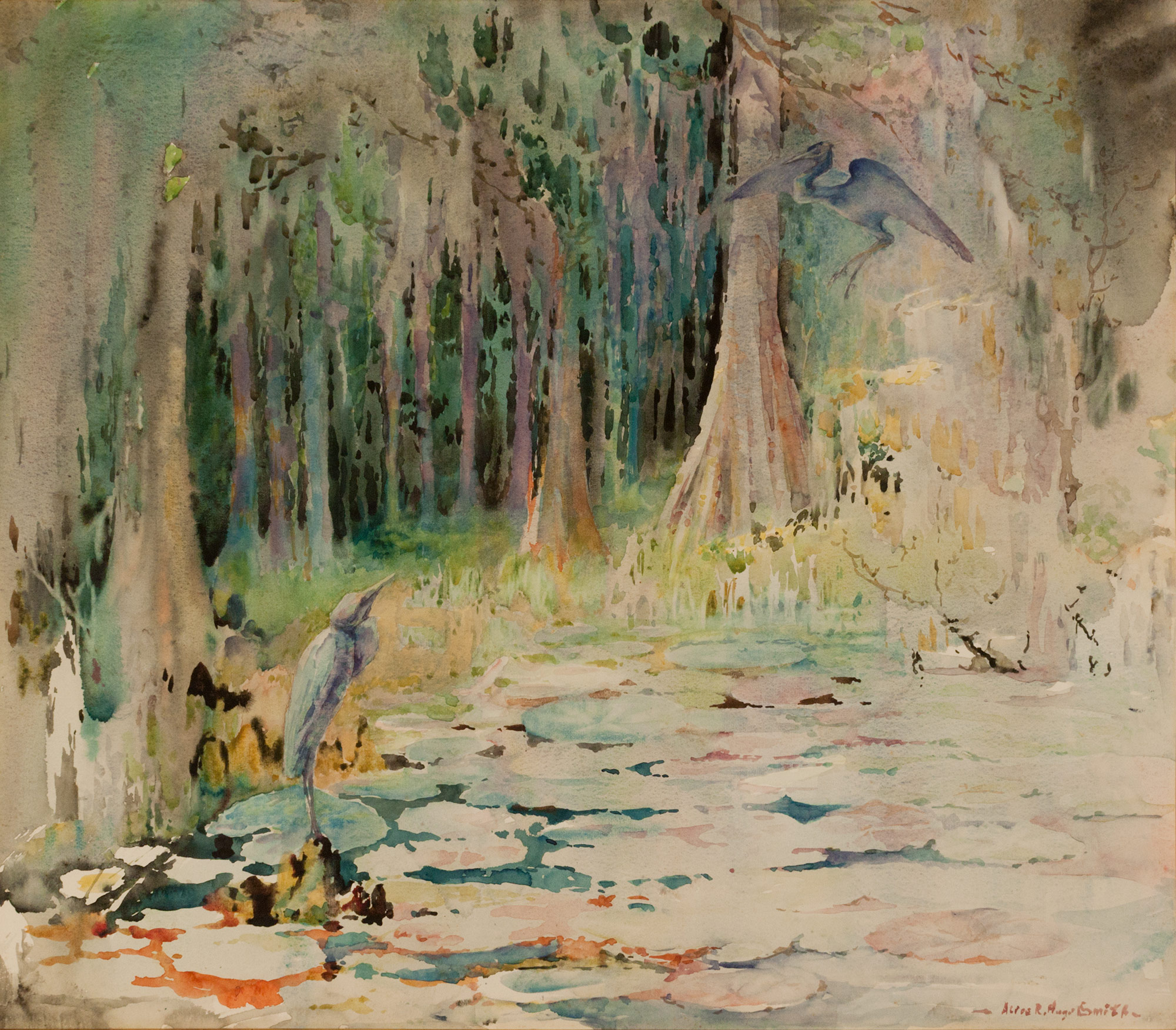 The Quiet Pool by Alice Ravenel Huger Smith