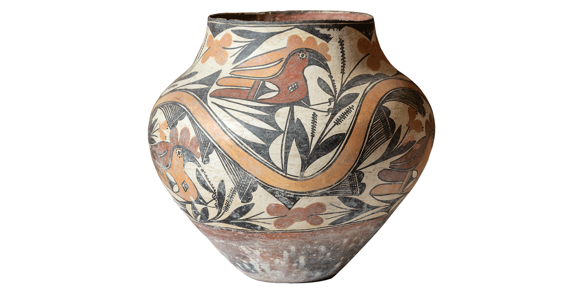 Olla, Acoma Pueblo, c 1900s