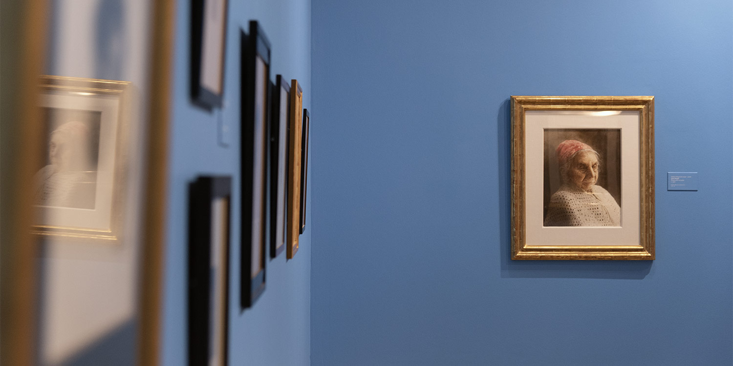 The Three-Quarter Portrait exhibit