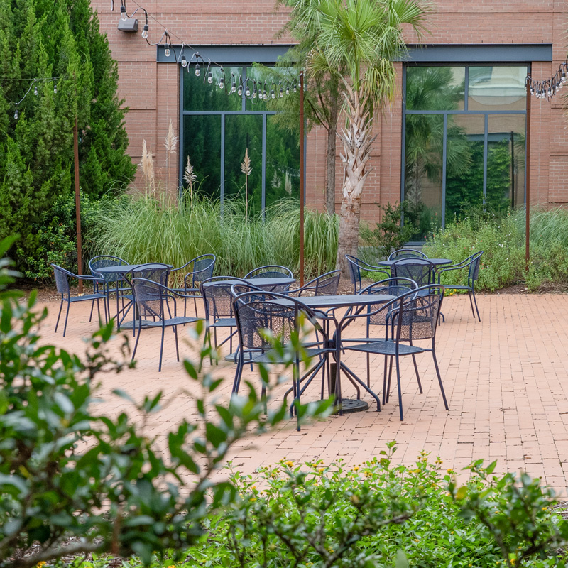Redesigned Courtyard